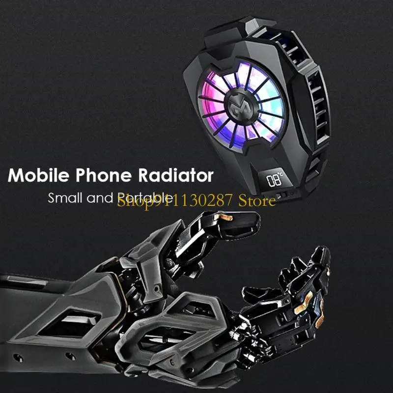 Ventilador refrigeración para tableta y teléfono J1HC, radiador Universal, enfriador para juegos para y - imagen 2