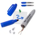 2Pcs Blue