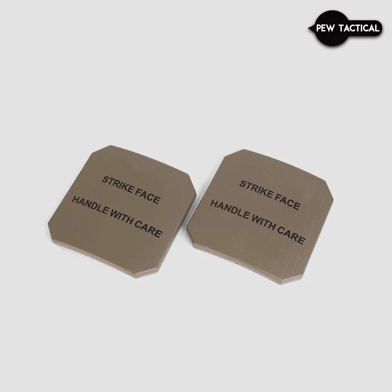 Juego de placas tácticas PEW FCPC V5 chaleco lateral 6x6 almohadilla portadora de placa de plástico tablero simulado resistente a los golpes - imagen 2