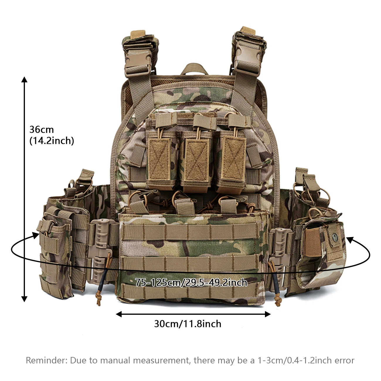 Chaleco de entrenamiento de desmontaje rápido al aire libre, chaleco de entrenamiento para equipos al aire libre - imagen 4