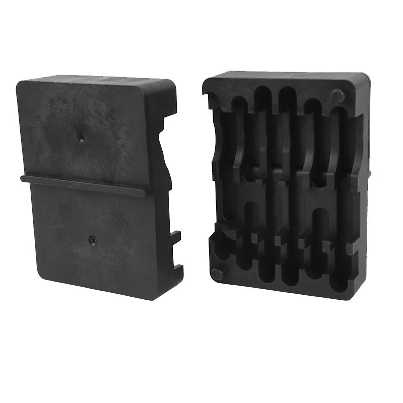 Bloque de herramientas de tornillo de banco, herramienta de reparación de plástico negro (superior 15), soporte de pieza, herramienta de fresar de pistola, receptor superior - imagen 4