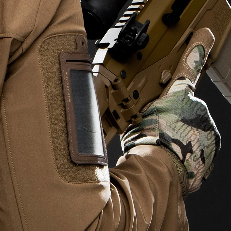 Bolsa de reconocimiento de tarjeta de identificación al aire libre, tarjetero de identificación, carcasa, bolsa de tarjeta de autobús, cubierta de tarjeta de identificación - imagen 4