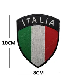 GRUPPO – Parche insignia militar bandera italiana bordada con Velcro