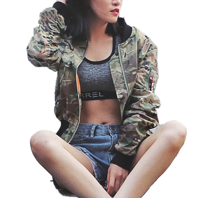 EmersongearS-Chaqueta táctica estilo MA1 para mujer, abrigo SoftShell de camuflaje cálido para ocio, traje deportivo para exteriores, moda deportiva - imagen 2