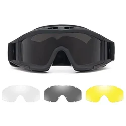 Gafas tácticas antiimpacto para airsoft, caza y montaña