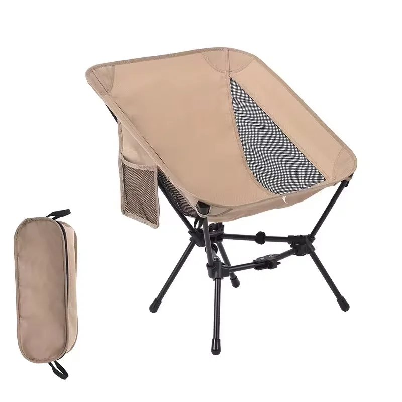 Nueva silla plegable portátil desmontable con forma de luna, sillas para acampar al aire libre, silla para pescar en la playa, ultraligera, para viajes, senderismo, asiento para Picnic, herramientas - imagen 3