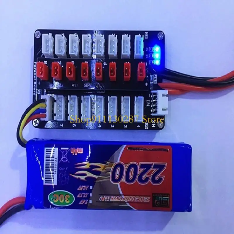 Placa carga paralela avanzada con enchufe J1HC XT60 para cargador equilibrio B6 - imagen 4