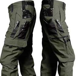 Pantalones cargo militares impermeables con multibolsijo táctico