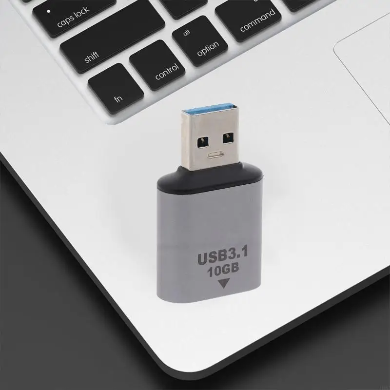 J1HC USB Male a Tipo C Conector Convador Femenino Adaptador Tipo-C USB Estándar Transferencia datos 10Gbps Convertidor - imagen 5