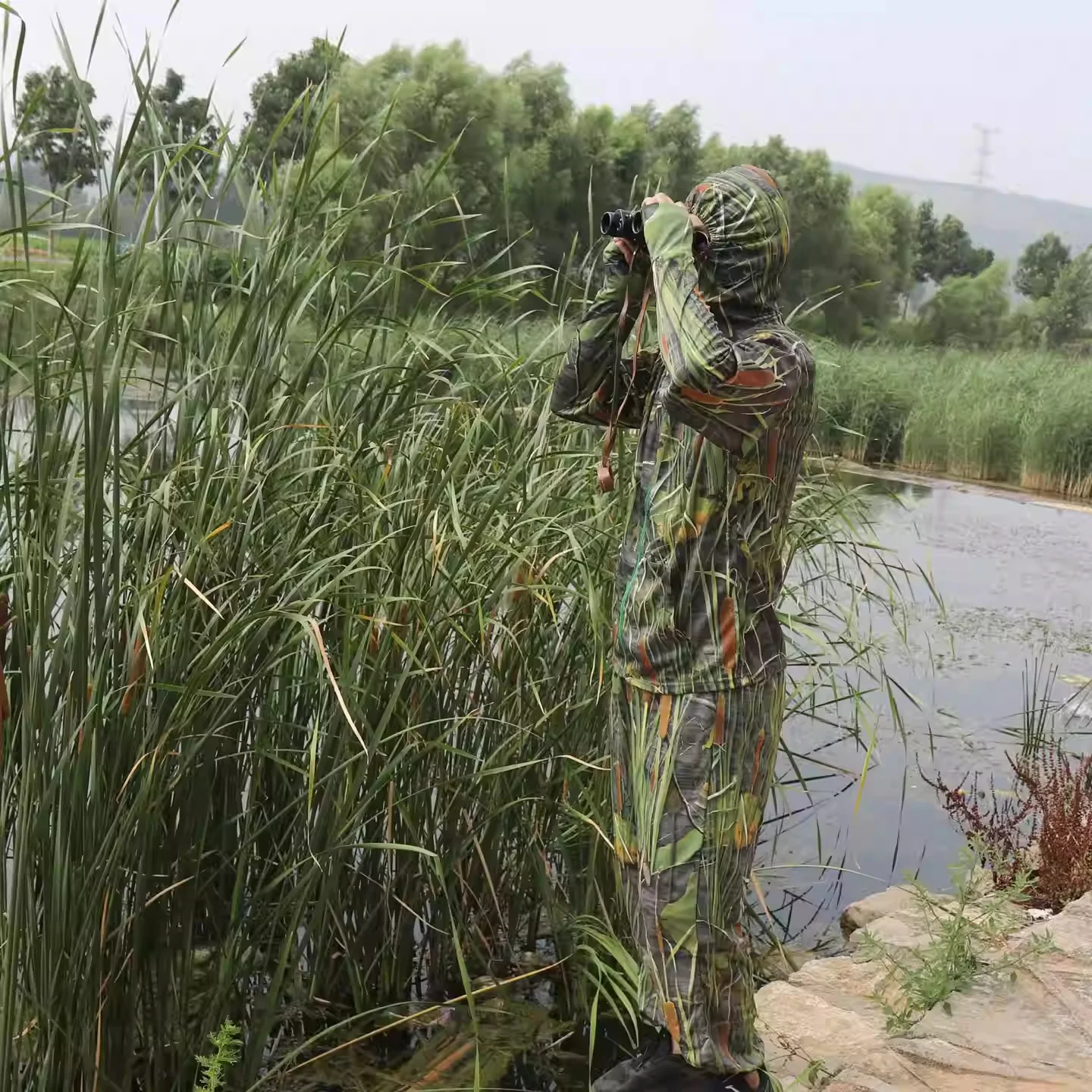 Chaqueta con capucha de pesca con protección solar de verano, Sudadera con capucha fina, ligera y transpirable con cremallera frontal para deportes al aire libre, escalada y senderismo