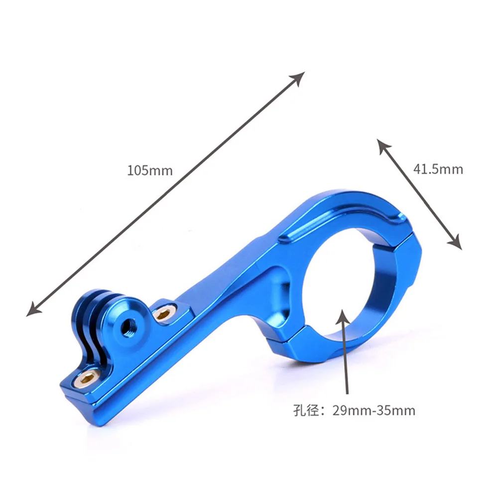 Soporte de montaje para manillar de bicicleta, cierre de anillo, soporte de Clip de aluminio para bicicleta, accesorios para cámara deportiva de 31,8 MM de diámetro para Gopro - imagen 2