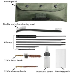 Kit limpieza fusil AR-15 – Cepillos metálicos para mantenimiento