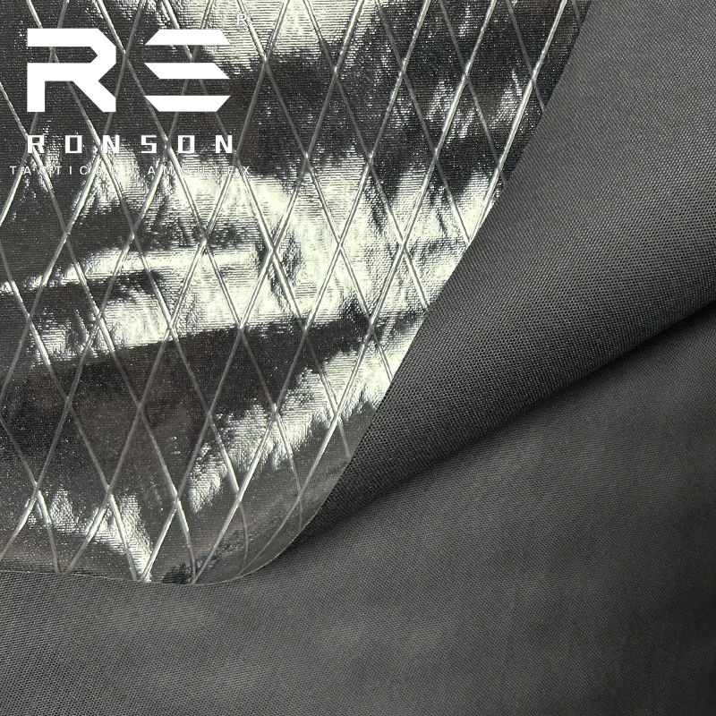 XPAC poliéster 600D compuesto de alta resistencia, nailon 500D negro impermeable bolsa funcional telas tela resistente a la abrasión - imagen 4