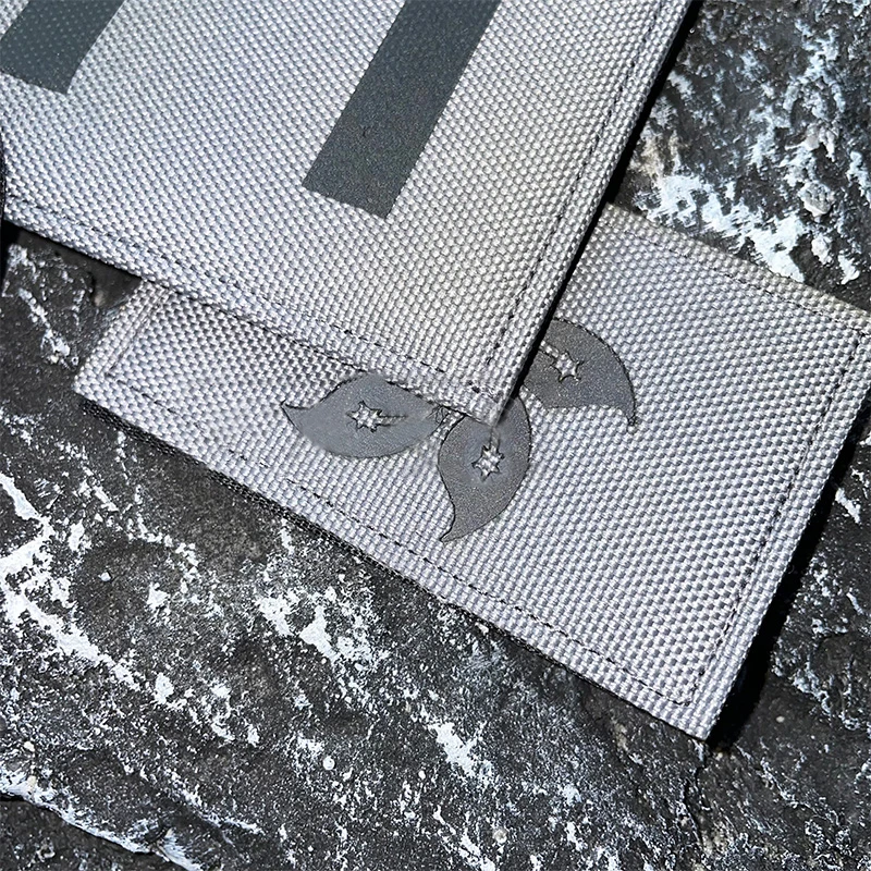 Insignia de moral de tensión de ferrocarril RRT, emblema de chaleco táctico, brazalete reflectante, Parche de gancho y bucle, pegatina de decoración de mochila militar - imagen 4