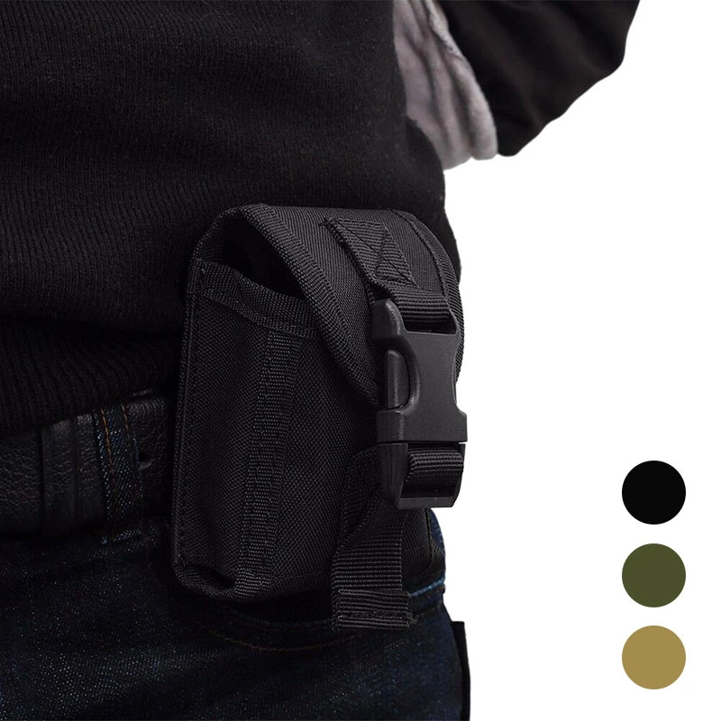 Bolsa de teléfono táctica Molle Utility EDC Gadget, paquete de herramientas de cintura, bolsa de cigarrillos, bolsa militar de artículos diversos, bolsa organizadora de caza y Camping - imagen 2