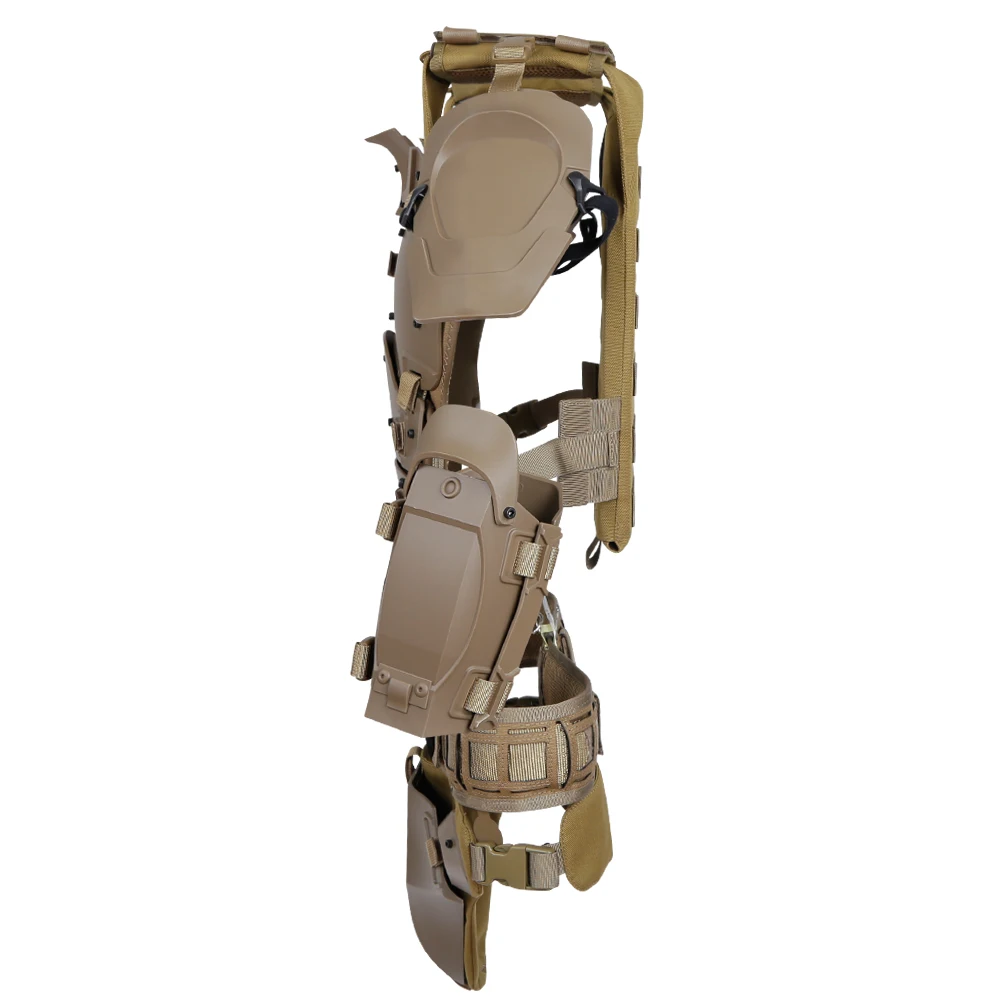 Armadura táctica MOLLE Modular 3D chaleco protector de caza traje para tiro de Paintball, CS Wargame, Cosplay, accesorio de fiesta de baile - imagen 3