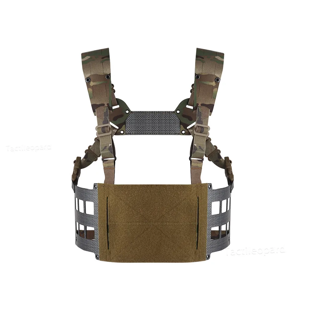 Equipo táctico extendido para caza al aire libre, equipo de entrenamiento Airsoft, estilo Ferro, Chesty Rig Wide V2 - imagen 4