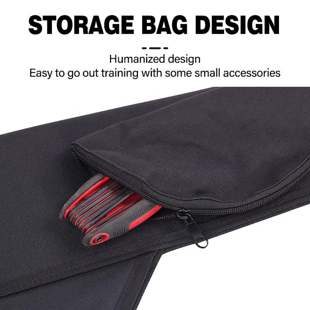 Bolsa de tiro con arco de cintura cruzada de tela Oxford ajustable para caza al aire libre, bolsa de almacenamiento exterior, 50Cm, 15 a 20 flechas - imagen 3