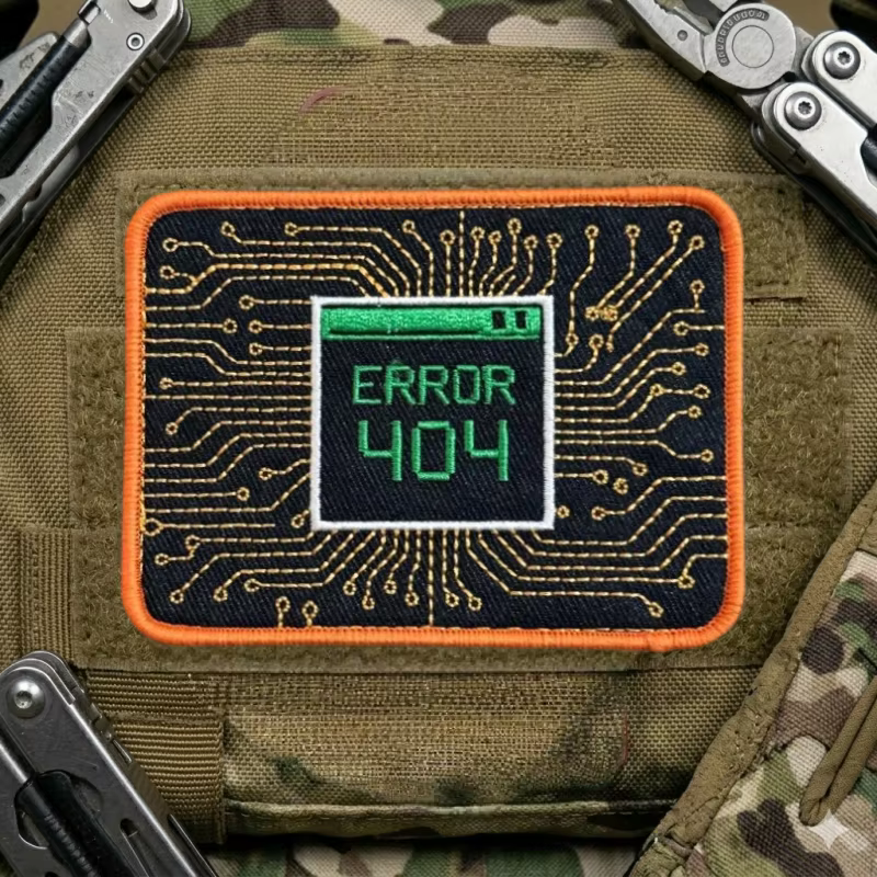 Parche bordado táctico militar con gancho y bucle para mochila - imagen 5