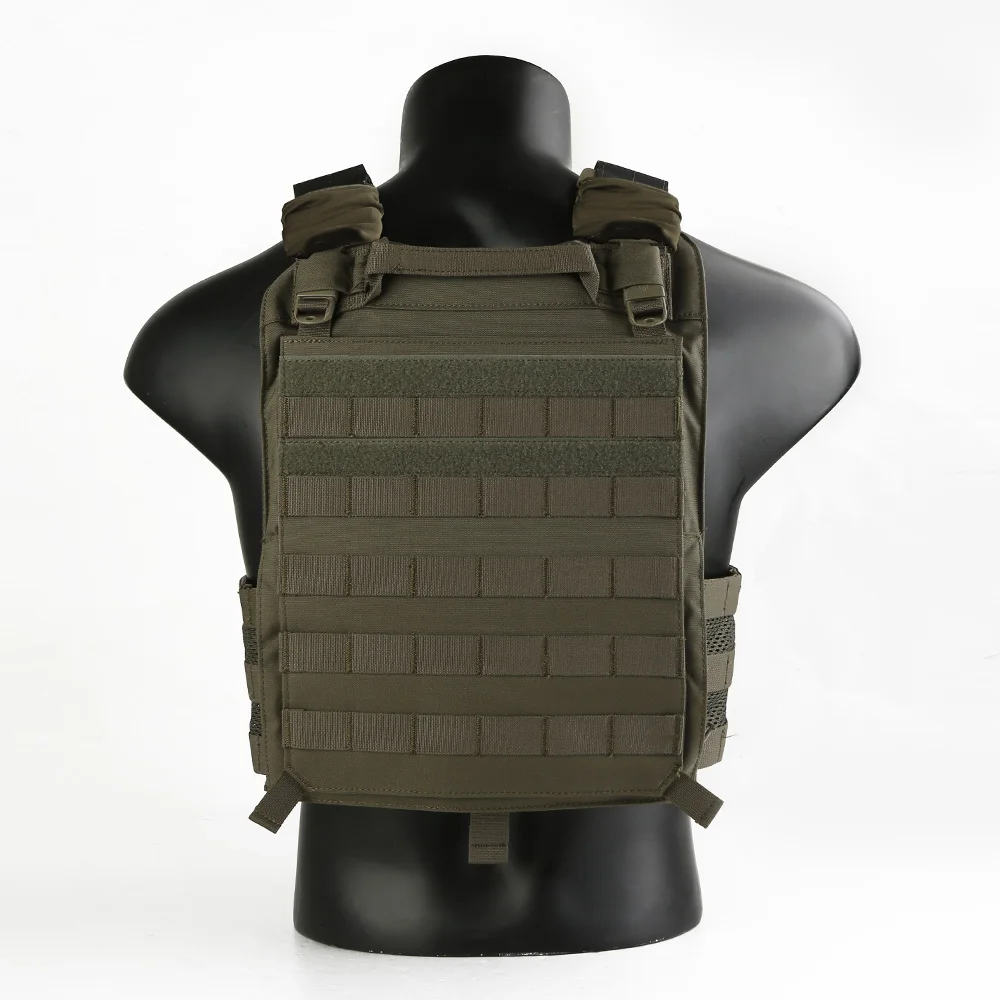 Emersongear-chaleco táctico Molle Airsoft para caza, chaleco protector de nailon para entrenamiento de juego de guerra, portador de placa, 420 - imagen 4
