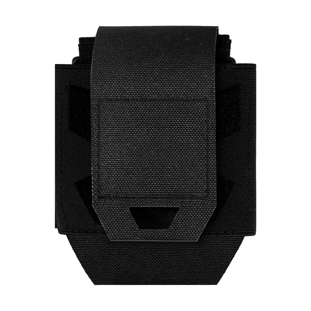 Bolsa táctica para esposas Molle, funda para esposas, funda para puños de cadena, bolsa para puños de cinturón de servicio, funda con soporte para grilletes estándar - imagen 2