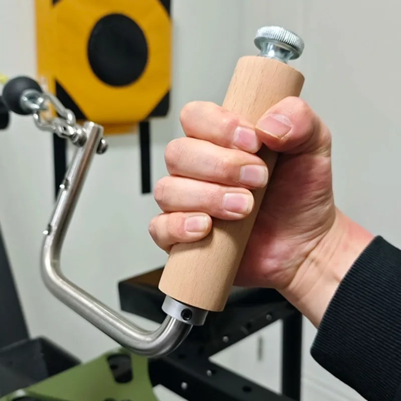 Manija de mesa de entrenamiento para lucha de brazos, barra en L, empuñaduras desmontables, muñeca, antebrazo, tríceps, entrenador de fuerza para gimnasio en casa, equipo de Fitness