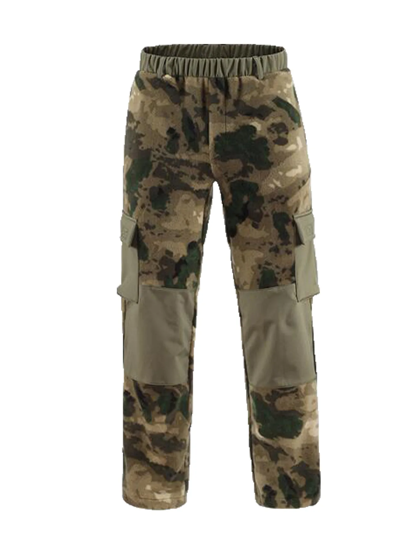Pantalón táctico camuflaje – Lana térmica invierno hombre - imagen 4