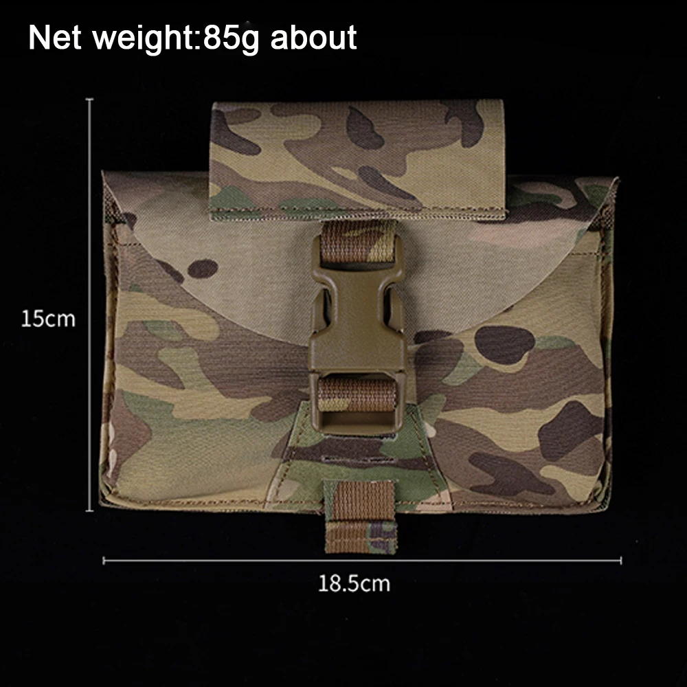 Bolsa médica táctica de liberación rápida con soporte de torniquete, sistema de primeros auxilios Individual, organizador de almacenamiento médico militar IFAS - imagen 2