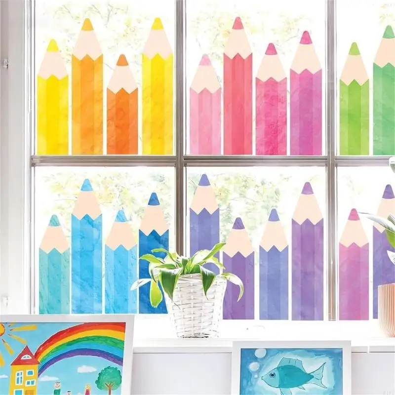 Pegatina para ventana lápiz motivacional – arte sala - imagen 4