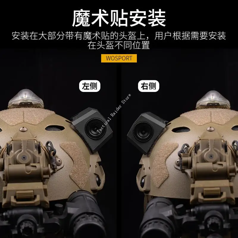 COS FAST gancho para casco compatible con cámara, táctico - imagen 3