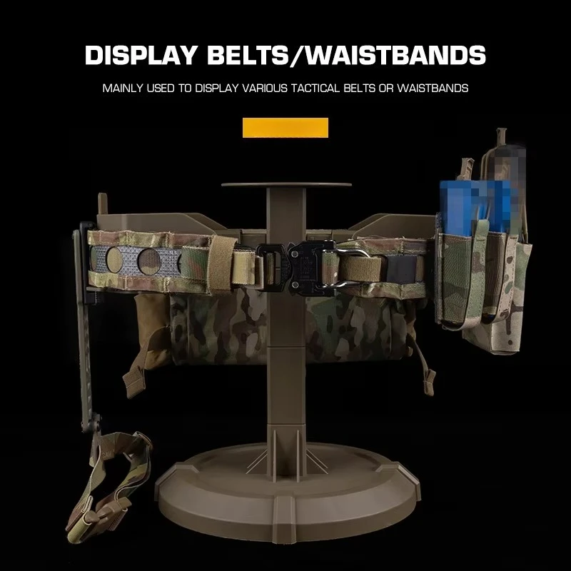 Accesorio de soporte de exhibición de cinturón de ajuste de 4 ranuras de nailon para accesorios de exhibición de equipos de cinturones - imagen 5