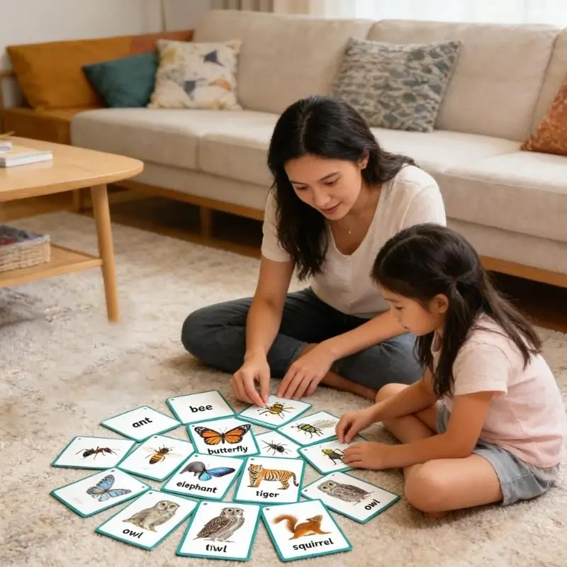 Tarjetas flash de insectos salvajes infantiles con imágenes vibrantes - imagen 5