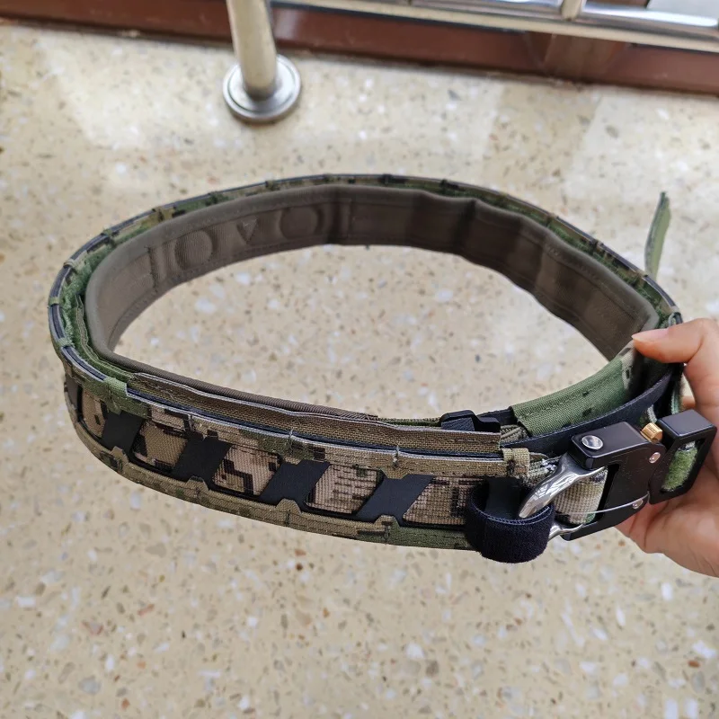 Cinturón táctico magnético multicapa para aire libre