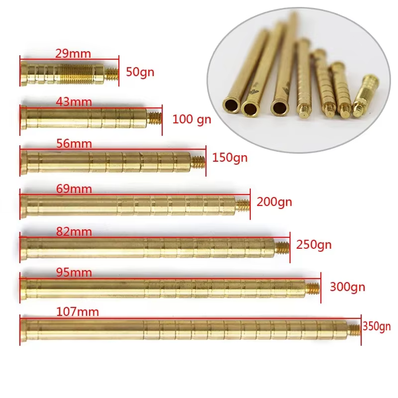 Insertos de cobre para flechas de caza con arco - imagen 4