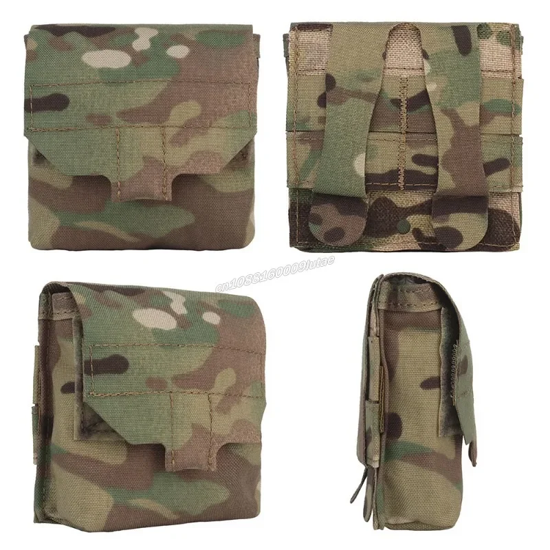 Bolsa táctica Molle para cinturón, bolsa para caza Airsoft, bolsa de utilidad, bolsa de comestibles para tiro, bicicleta, Camping, Kit médico de supervivencia de emergencia - imagen 3