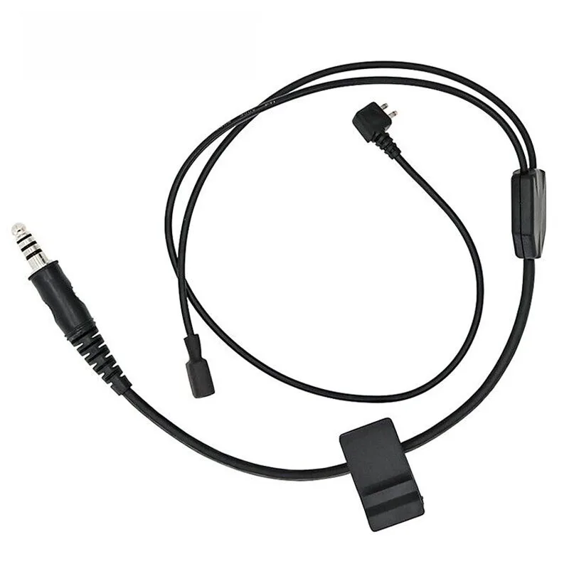 Auriculares tácticos con reducción de ruido, versión IPSC, Cable Comtac I, II, III Y - imagen 2