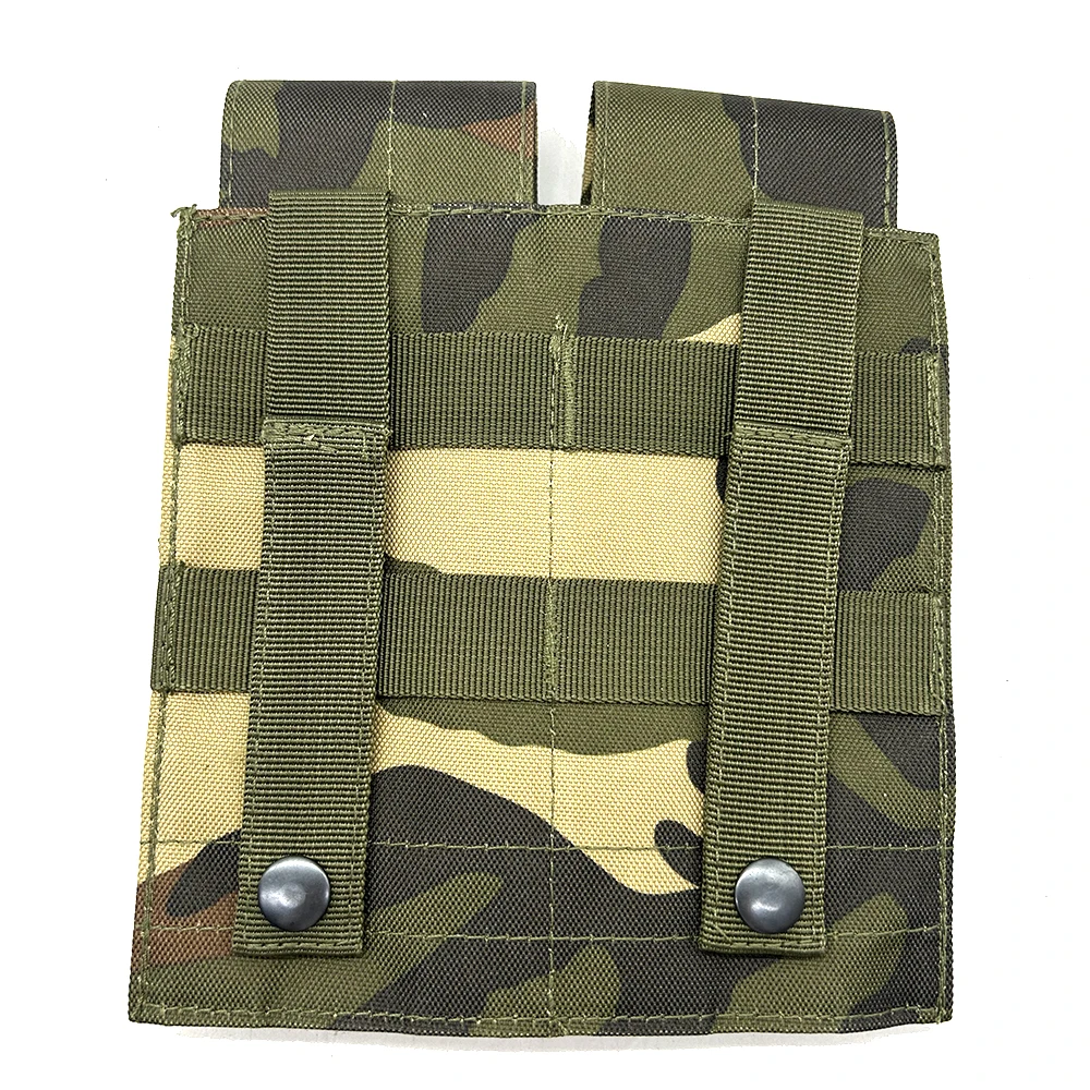 Bolsa de revista de nailon doble Airsoft, bolsa MAG de 5,56mm, accesorios de rifle de caza, accesorio de tiro de caza - imagen 2