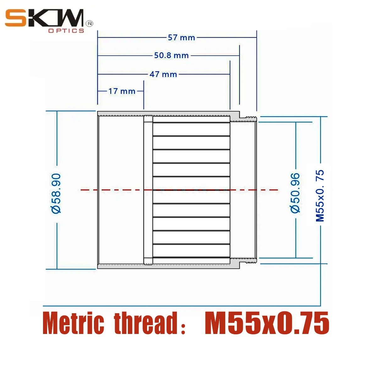 SKWoptics Flash Killer – Parasol antirreflectante para mira rifle - imagen 5