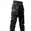 only black camo pant