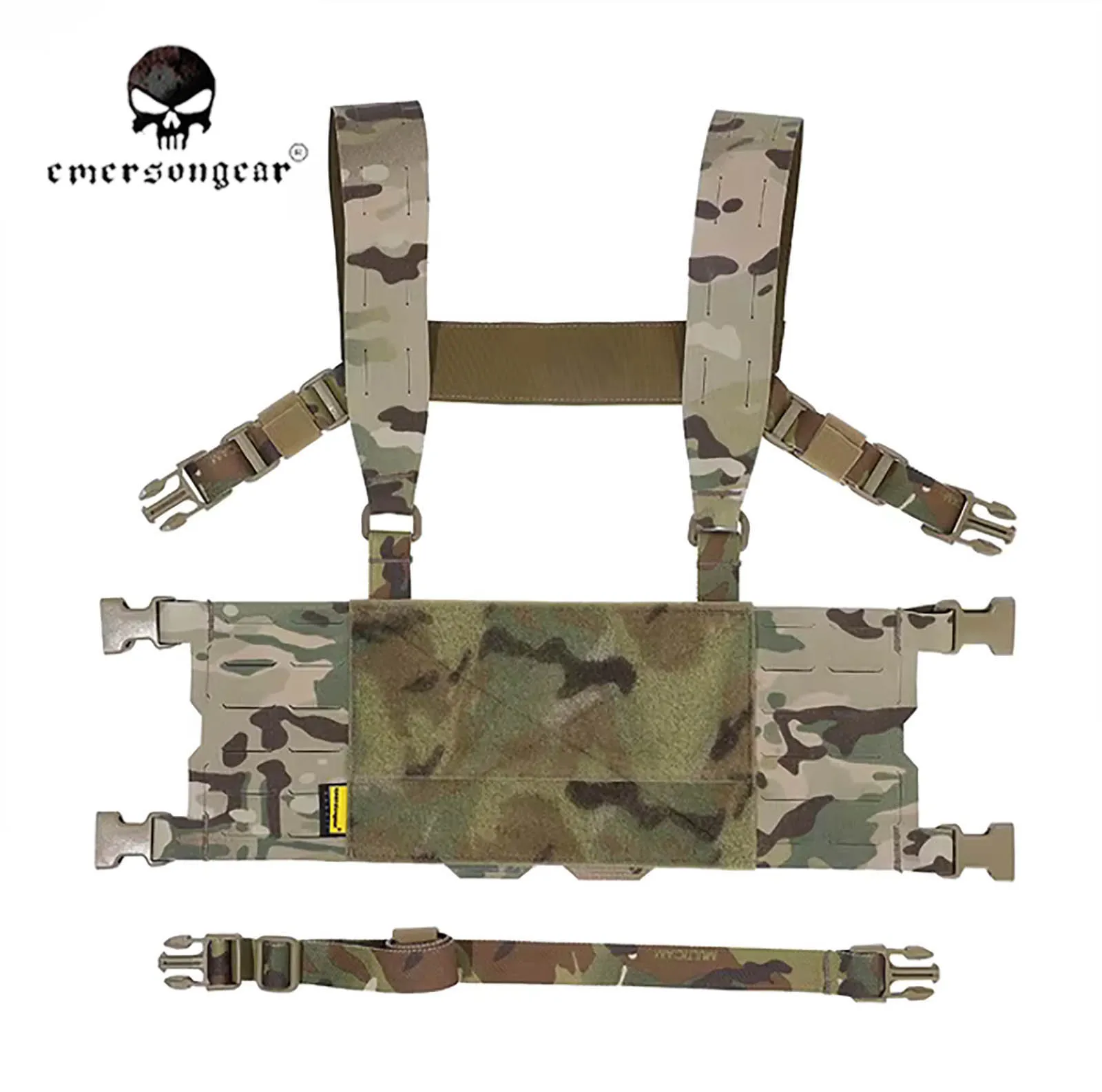 Emersongear-Juego de plataforma de pecho estilo FRO táctico, bolsa para revistas, bolsa Mag para caza, Panel de senderismo, combate deportivo - imagen 5