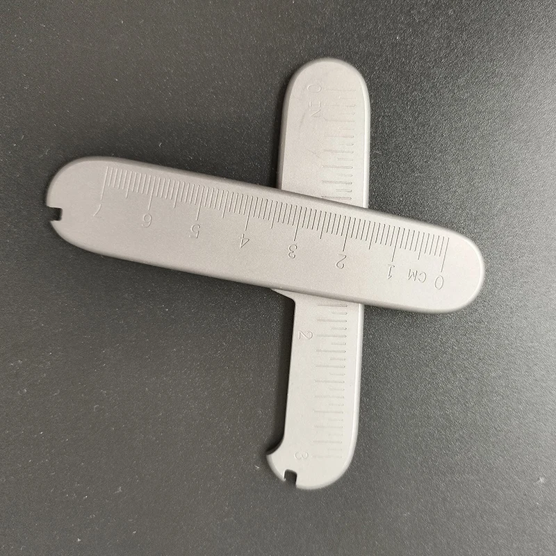 Cuchillo con mango de titanio, patrón de regla de escamas para cuchillos del ejército suizo Victorinox de 91MM - imagen 3