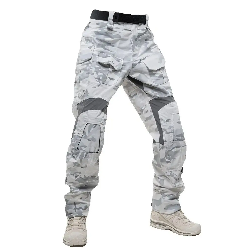 Pantalones tácticos MCAP multifunción Snow Camouflage G3, pantalones de entrenamiento para hombres al aire libre - imagen 3