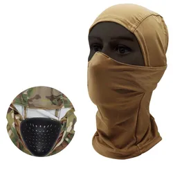 Pasamontañas táctico antiviento protector facial outdoor senderismo