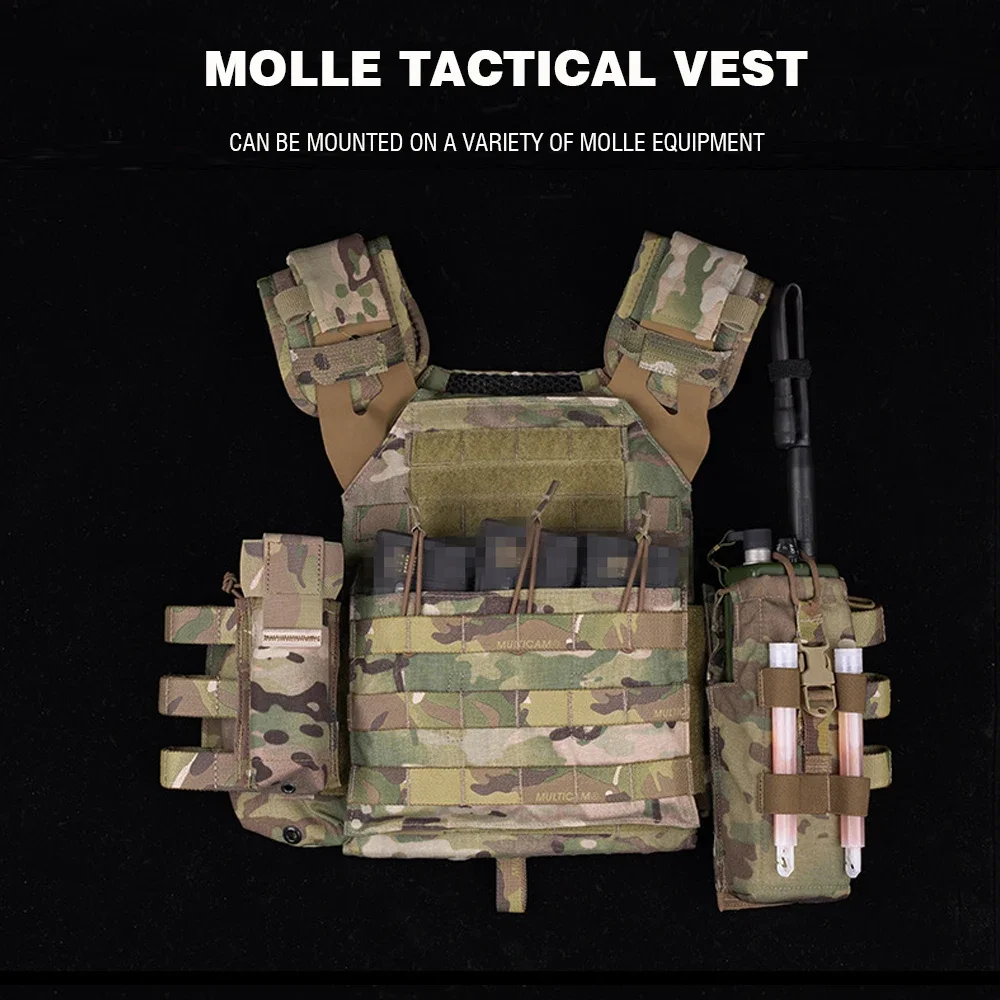 Bolsas tácticas para torniquete de gato, soporte para bolsa de cizalla de primeros auxilios para traumatismos TQ, bolsa médica MOLLE PALS con cinturón de trabajo, paquete IFAK - imagen 5