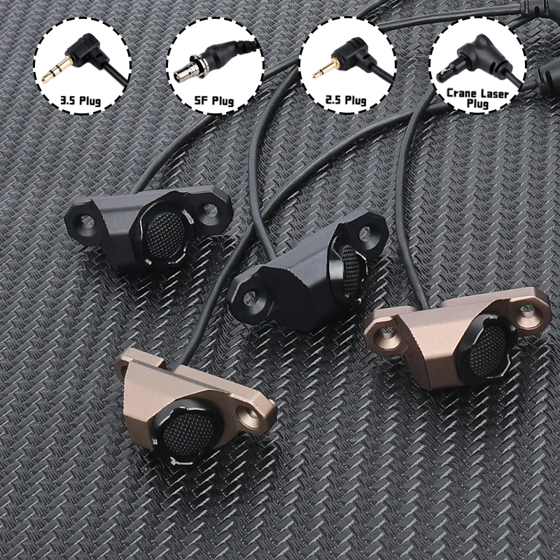 Linterna táctica con botón de presión remota, serie de interruptor, caza, explorador, pistola Airsoft, accesorio para luz de caza M300 M600 - imagen 5