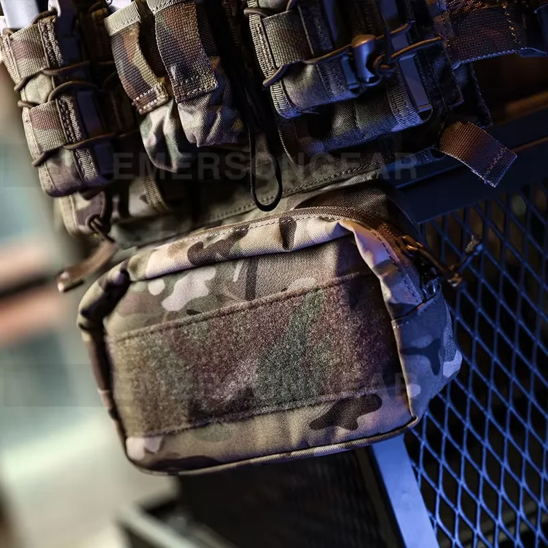 EMERSONGEAR-bolsa de acción táctica, chaleco de caza Airsoft, Panel Molle, bolsa para revistas, bolsa de uso EM9060 - imagen 2