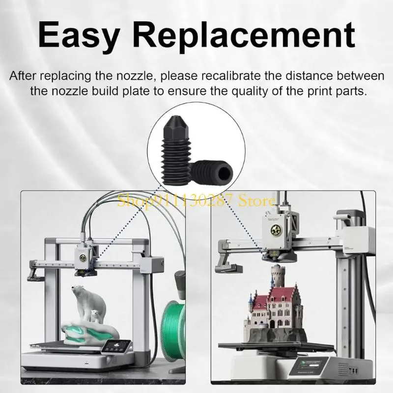 J1HC Punto corriente alto 0,4 0,6 0,8 mm Boquillas Estructura montaje magnético para modificaciones rápidas