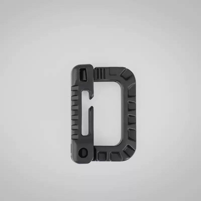 Hebilla táctica MOLLE con anillo en D y liberación rápida para camping - imagen 5