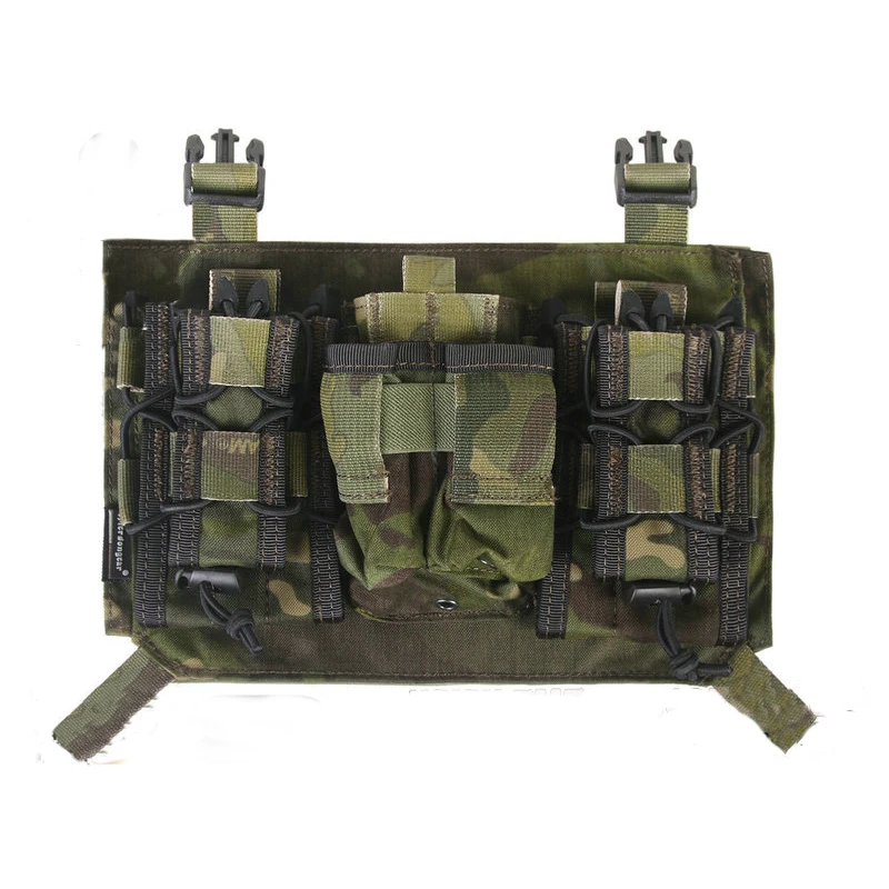 Emersongear-bolsa para revistas 556, 9mm, portador de placa con hebilla de 1 ", asalores modulares, Panel frontal, pistola, bolsa Triple, chaleco, 11,11 ventas - imagen 3