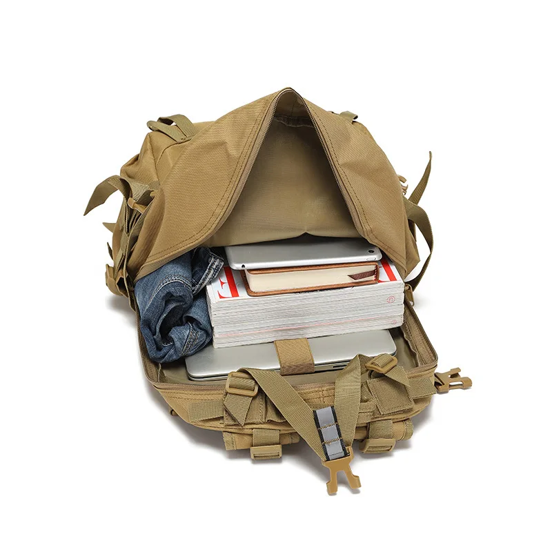 Mochila de viaje grande para hombre y mujer, bolsa impermeable para exteriores, senderismo, Camping, escalada, mochila escolar informal para caminar en la ciudad, nueva - imagen 4